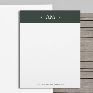 Papel Timbrado Papelaria Empresarial Profissional Minimalista Ver