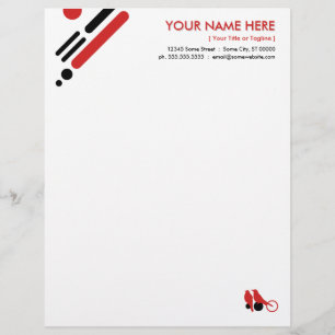 Papel Timbrado pássaros mod