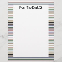 Papel Timbrado Personalizado com Listras