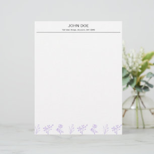 Papel Timbrado Personalizado com Nome e Endereço