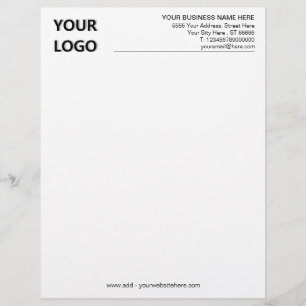 Papel Timbrado Personalizado o seu Modelo de Empresas Letterhead