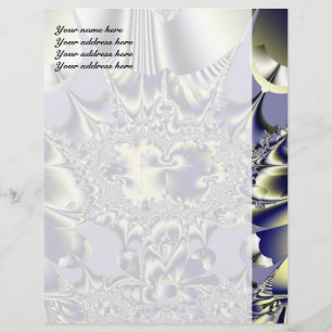 Papel Timbrado Personalizado Purple Chaos