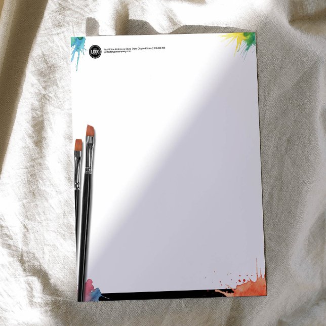 Papel Timbrado Personalizar empresa | Abastecimento de arte (Criador carregado)