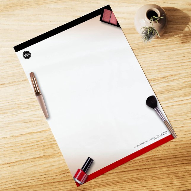 Papel Timbrado Personalizar empresa | Empresa de maquinação moder (Criador carregado)