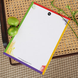 Papel Timbrado Personalizar empresa | Empresa Fruta tropical