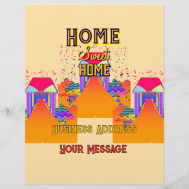 Papel Timbrado Personalizar o Home Sweet Home Imóveis