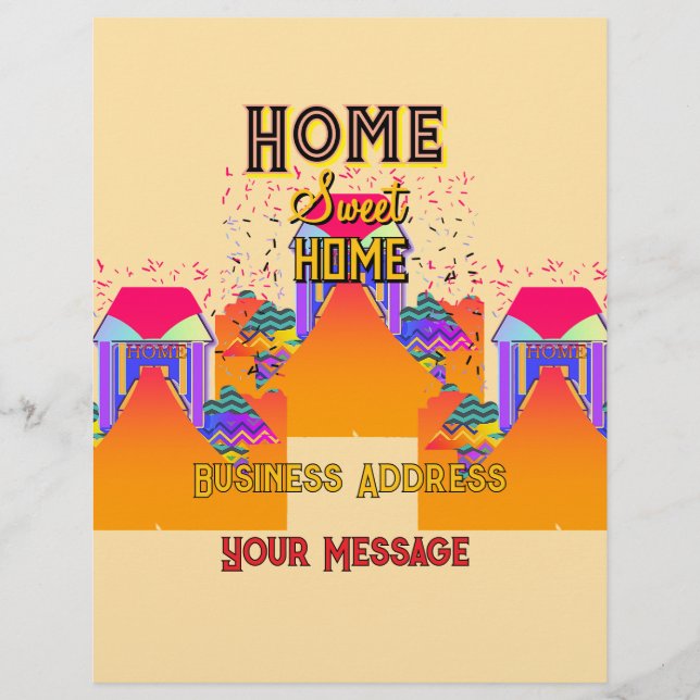 Papel Timbrado Personalizar o Home Sweet Home Imóveis (Frente)