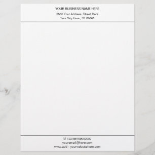 Papel Timbrado Personalize o logotipo da sua empresa - Personaliz