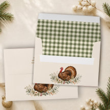 Papel Timbrado Peru Natal com Endereço de Retorno