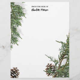 Papel Timbrado Pinho Simples E Pinho Saem No Natal