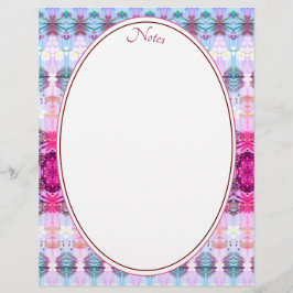 Papel Timbrado Pintas turquesas e brancas