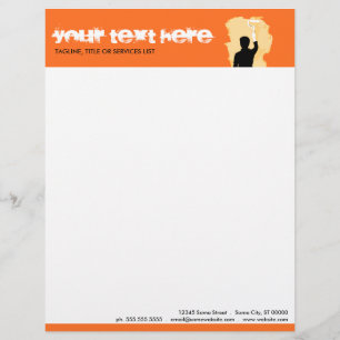 Papel Timbrado pintor profissional