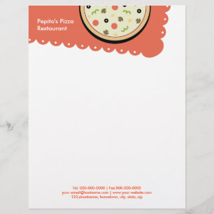 Papel Timbrado Pizza