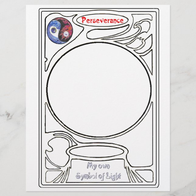 Papel Timbrado Poder da Perseverança (Frente)
