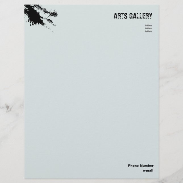 Papel Timbrado Ponta Modelo de Mama Azul-Claro (Frente)