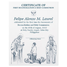 Primeiro certificado comunitário para rapazes