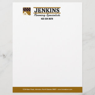 Papel Timbrado Profissional de Instalação de Revestimentos