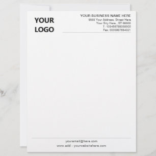 Papel Timbrado Projete o Seu Cabeçalho de Carta Comercial com Exe