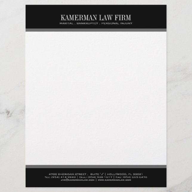 Papel Timbrado Promotor Letterhead (Frente)