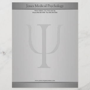 Papel Timbrado Psicóloga Letterhead