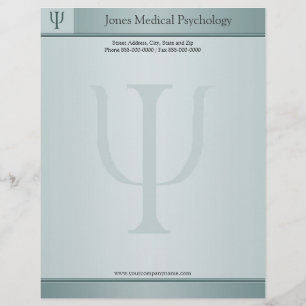 Papel Timbrado Psicóloga Letterhead
