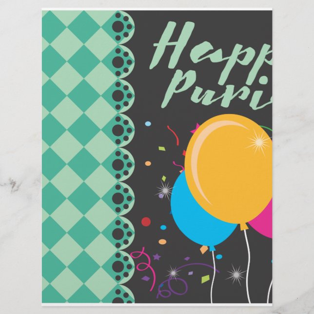 Papel Timbrado purificação feliz (Frente)
