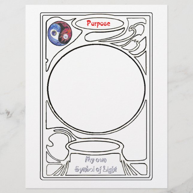 Papel Timbrado Rabiscar no símbolo da finalidade (Frente)