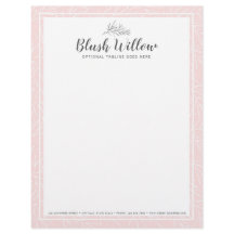 Ramos de Folhas Botânicas Modernas Blush Minimalis