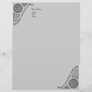 Papel Timbrado RENASCENÇA, cinza