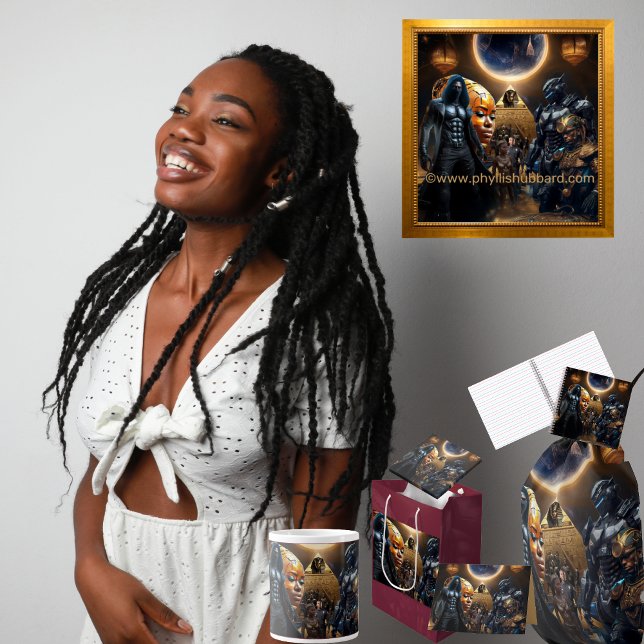 Papel Timbrado Restaurando A Dignidade Dos Nossos Ancestrais (Get the full collection at: https://bit.ly/BlackFutureZazzle)