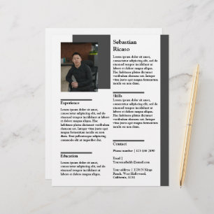 Papel Timbrado Retomar personalizado com modelo de foto