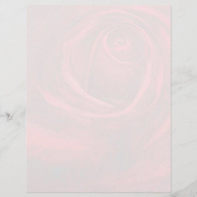 Papel Timbrado Rosa Vermelha (Frente)