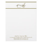 Roteiro Dourado do cabeçalho do advogado -