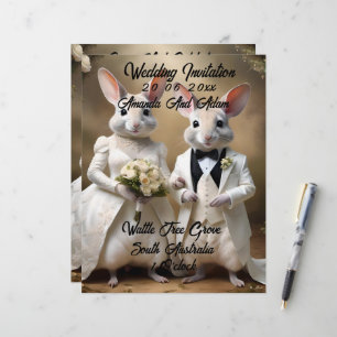 Papel Timbrado "Saltos De Amor Sob: Uma Celebração De Casamento B