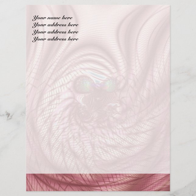 Papel Timbrado Scarlet Bird (Frente)