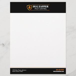 Papel Timbrado Serviço de Controle de Pragas