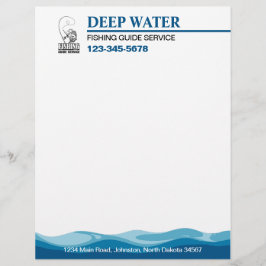 Papel Timbrado Serviço de Guia de Pesca