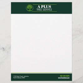 Papel Timbrado Serviço de Podagem de Árvores