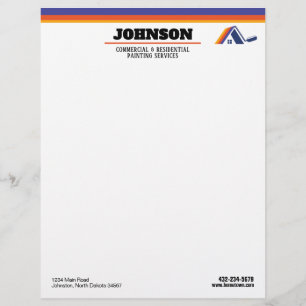 Papel Timbrado Serviços de Pintura Comercial e Residencial