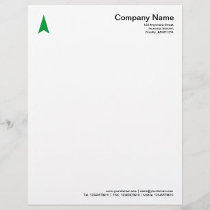Papel Timbrado Seta fina - Verde-Grama