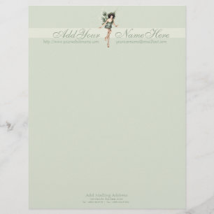 Papel Timbrado Silver Sage Letterhead