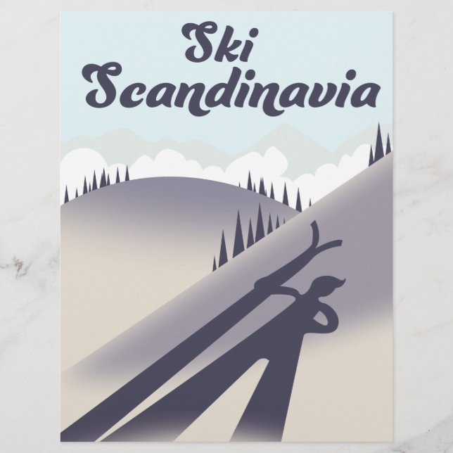 Papel Timbrado Ski Scandinavia (Frente)