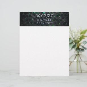 Papel Timbrado SlipperyJoe não está usando a geometria interligan