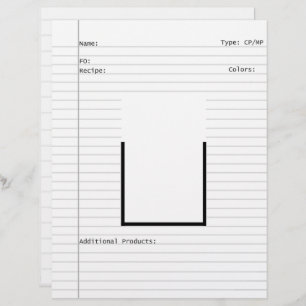 Papel Timbrado Soap Makers Design Letthead