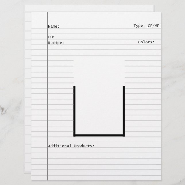 Papel Timbrado Soap Makers Design Letthead (Frente/Verso)