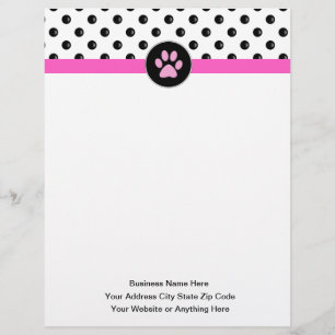 Papel Timbrado Tema de Cuidados com Animais de Est