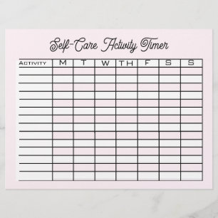 Papel Timbrado Tempo de Atividade de Autoatendimento