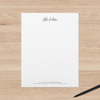 Tendência Moderna Script Minimalista Personalizado
