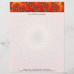 Papel Timbrado Terrapin Spin Arte Fractal