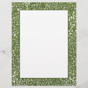 Papel Timbrado Textura verde escura com aspecto gráfico